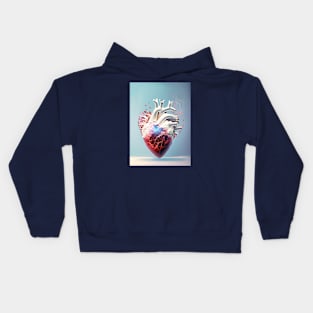 broken heart Kids Hoodie